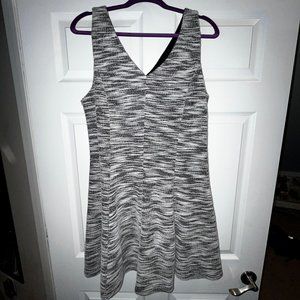 The Limited Women's Black & White Tweed Dress